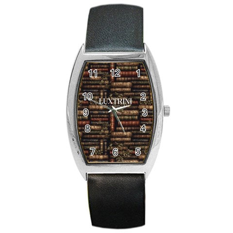 The Librarian Barrel Style Metal Watch