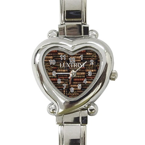 The Librarian Heart Italian Charm Watch