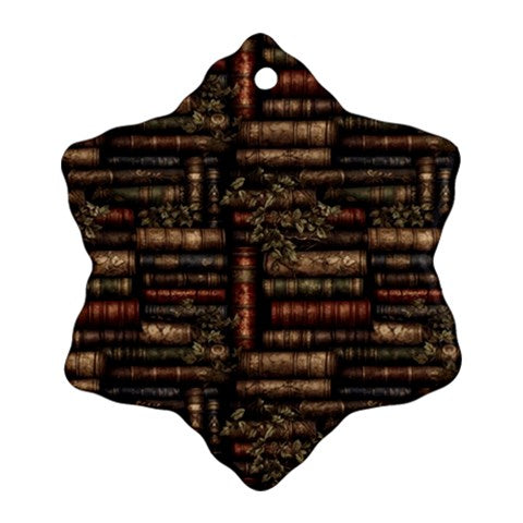 The Librarian Ornament (Snowflake)