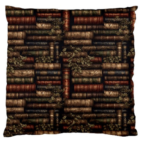 The Librarian Standard Premium Plush Fleece Cushion Case (One Side)