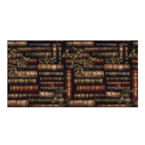 The Librarian Satin Shawl 45" x 80"