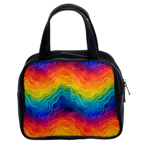 Lgbtq Rainbow Classic Handbag (Two Sides)