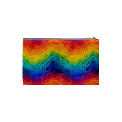 Lgbtq Rainbow Cosmetic Bag (Small)