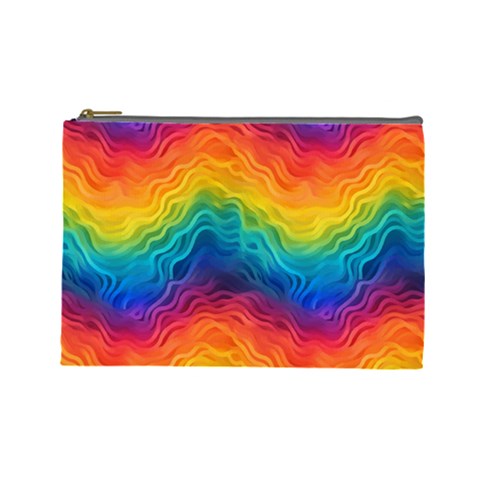 Lgbtq Rainbow Cosmetic Bag (Large)