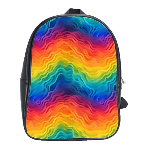 Lgbtq Rainbow School Bag (Large)