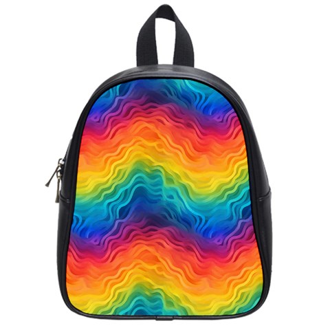 Lgbtq Rainbow School Bag (Small)