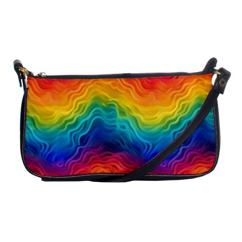 Lgbtq Rainbow Shoulder Clutch Bag