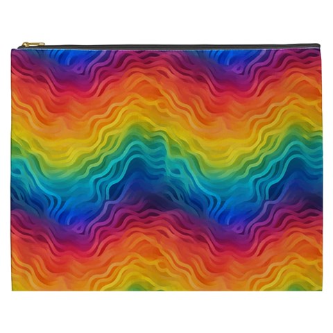 Lgbtq Rainbow Cosmetic Bag (XXXL)