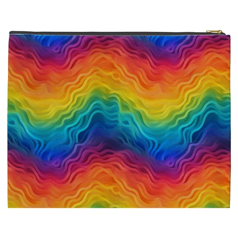 Lgbtq Rainbow Cosmetic Bag (XXXL)