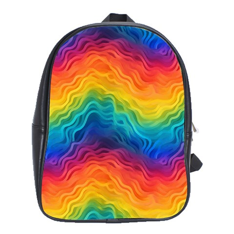 Lgbtq Rainbow School Bag (XL)