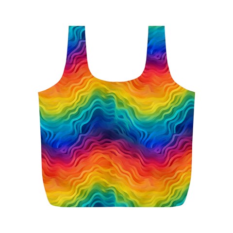 Lgbtq Rainbow Full Print Recycle Bag (M)