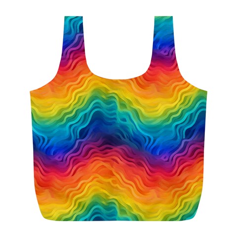 Lgbtq Rainbow Full Print Recycle Bag (L)