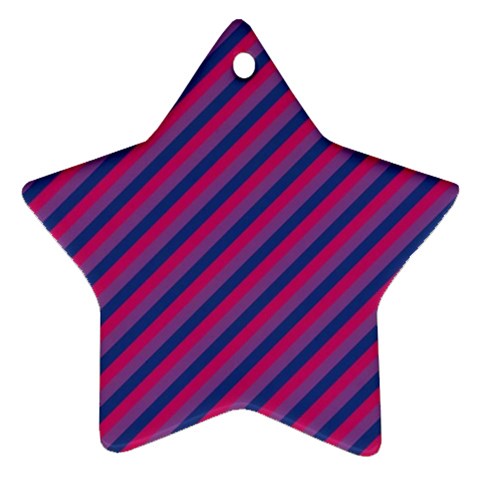 Bisexual Flag Ornament (Star)