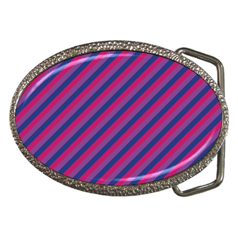 Bisexual Flag Belt Buckle