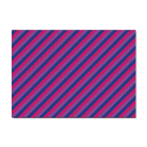 Bisexual Flag Sticker A4 (10 pack)