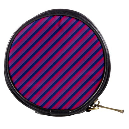 Bisexual Flag Mini Makeup Bag