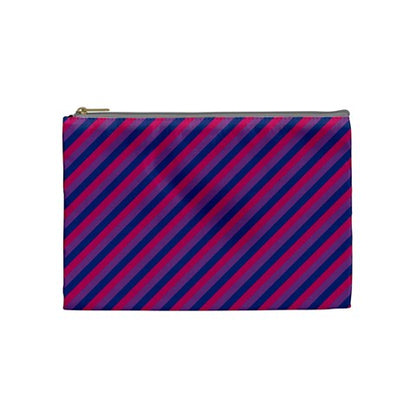 Bisexual Flag Cosmetic Bag (Medium)