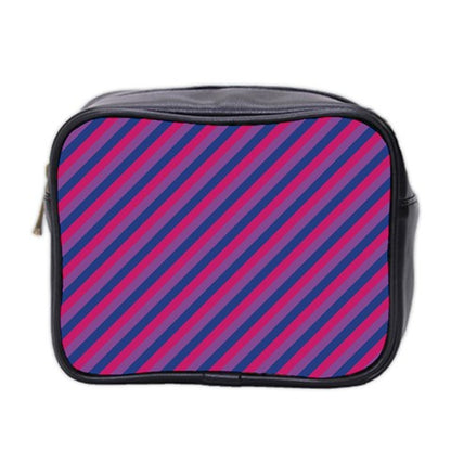 Bisexual Flag Mini Toiletries Bag (Two Sides)