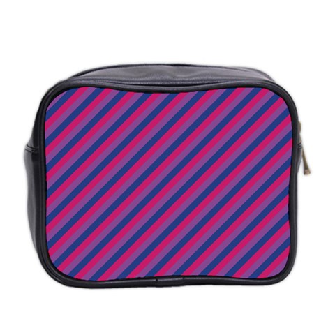 Bisexual Flag Mini Toiletries Bag (Two Sides)