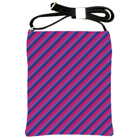 Bisexual Flag Shoulder Sling Bag