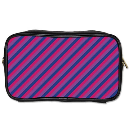 Bisexual Flag Toiletries Bag (Two Sides)