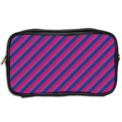 Bisexual Flag Toiletries Bag (Two Sides)