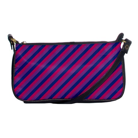 Bisexual Flag Shoulder Clutch Bag