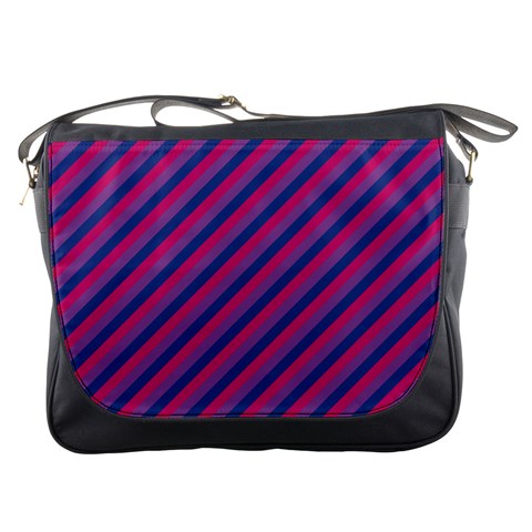 Bisexual Flag Messenger Bag