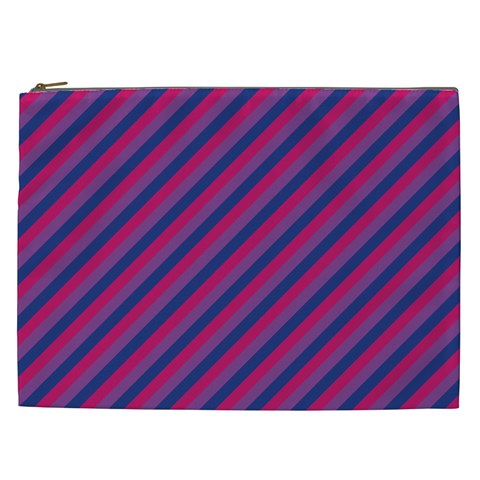 Bisexual Flag Cosmetic Bag (XXL)