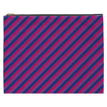 Bisexual Flag Cosmetic Bag (XXXL)