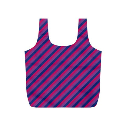 Bisexual Flag Full Print Recycle Bag (S)