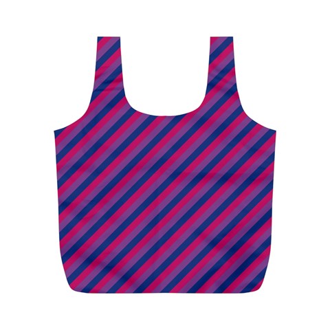 Bisexual Flag Full Print Recycle Bag (M)