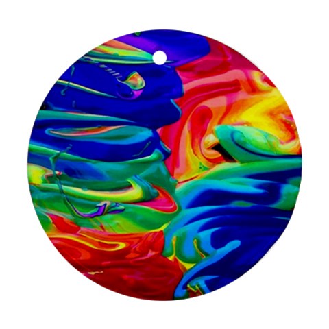 Rainbow Confusion Ornament (Round)