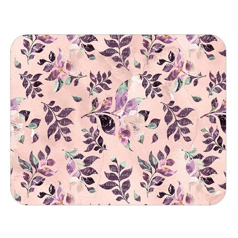 Sangria Two Sides Premium Plush Fleece Blanket (Large)