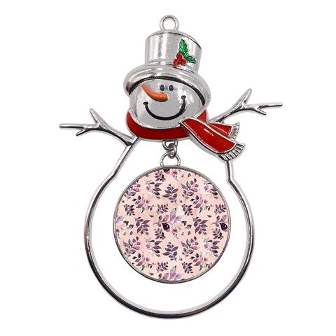 Metal Snowman Ornament