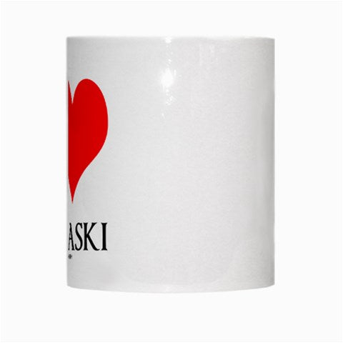 I Heart Pulaski White Mug