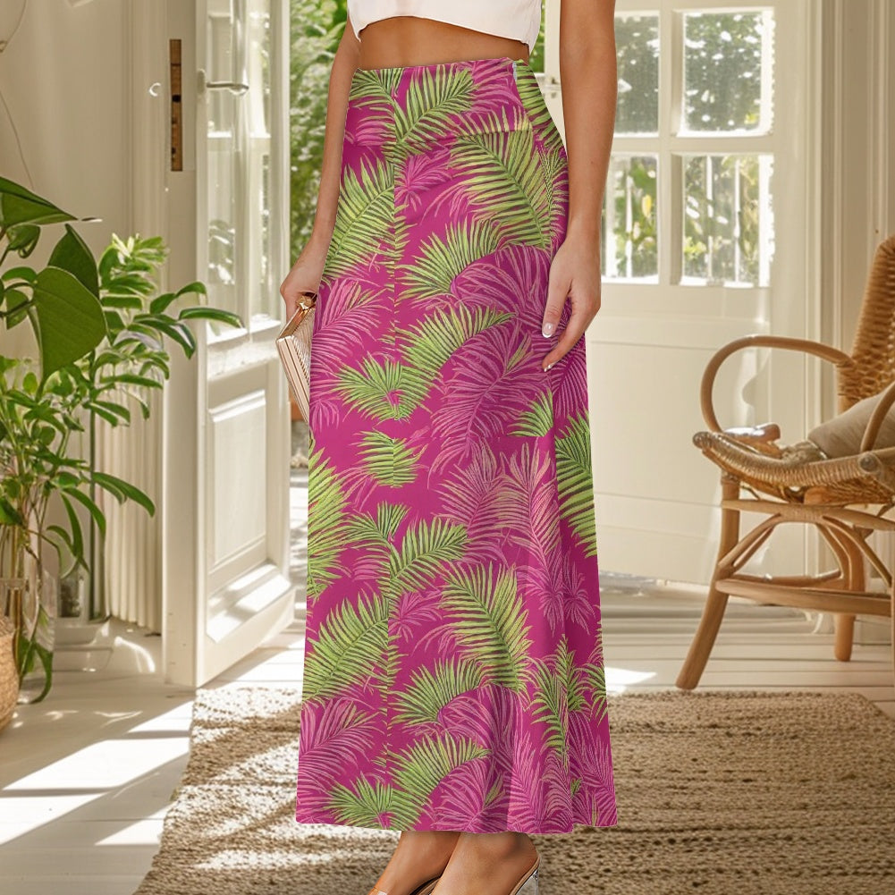 High Waist Long Skirt for Women