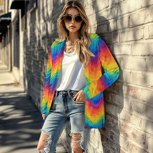 Long-sleeved cardigan jacket