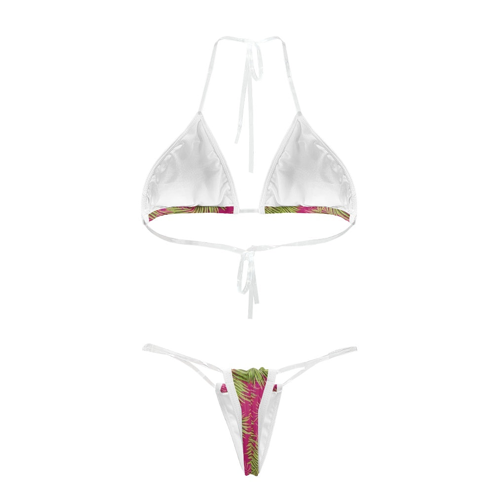 Transparent string bikini
