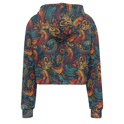 Women's midriff-baring sweatshirt - Chinese