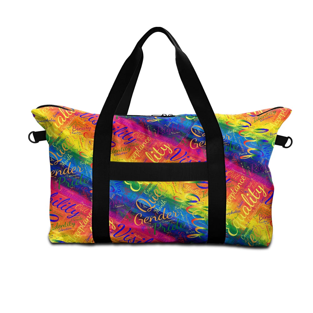 LGBTQ Word Cloud Lightweight luggage