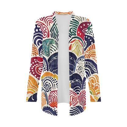 Long-sleeved cardigan jacket