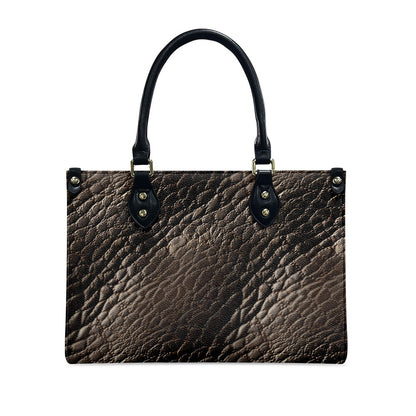 Savanna Luxe: Exotic-Inspired Womens PU Leather Twill Handbag