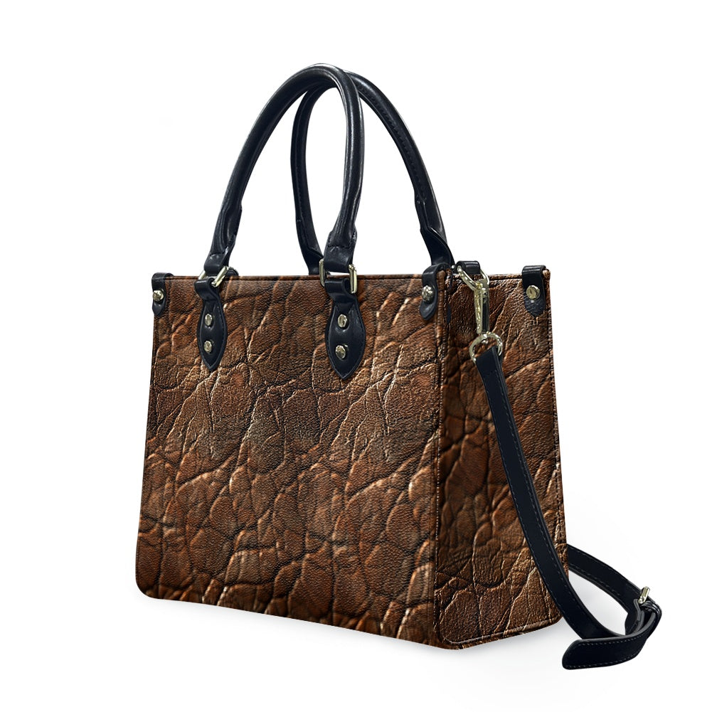 Luxtrini Women's PU Leather Twill Handbag – Elegant, Versatile, and Cruelty-Free