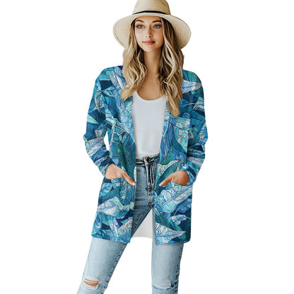 Long-sleeved cardigan jacket