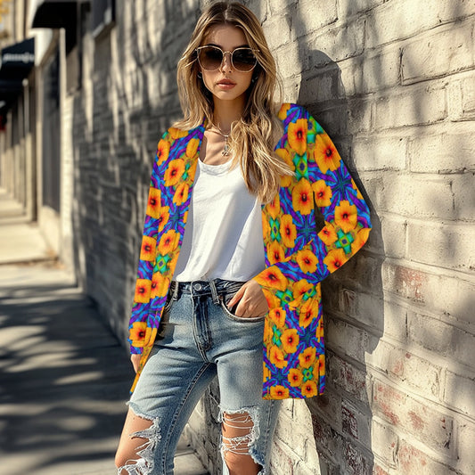 Long-sleeved cardigan jacket