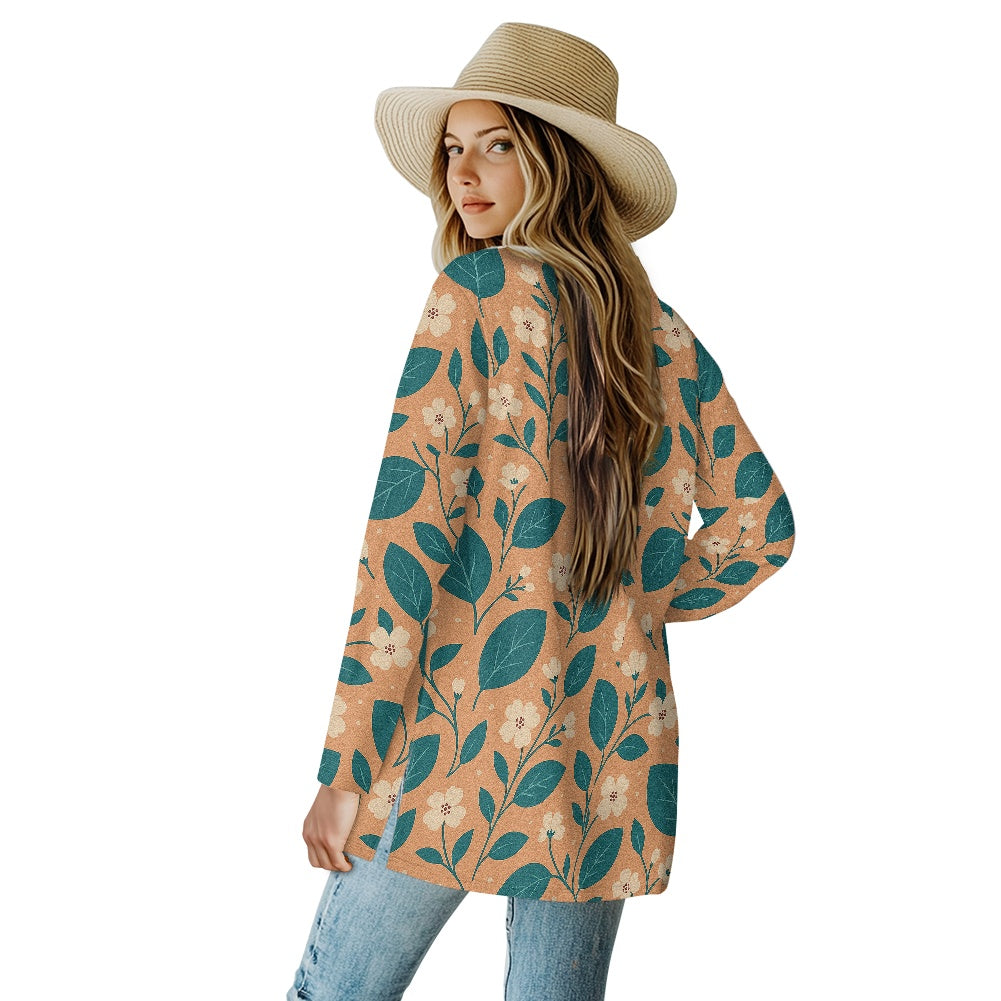 Long-sleeved cardigan jacket