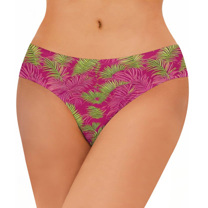 Women's polyester low waisted underwear