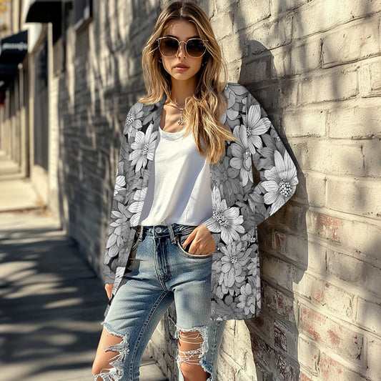 Long-sleeved cardigan jacket
