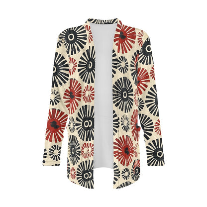 Long-sleeved cardigan jacket